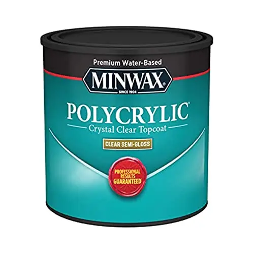 Minwax Polycrylic clear protective finish for wood surfaces