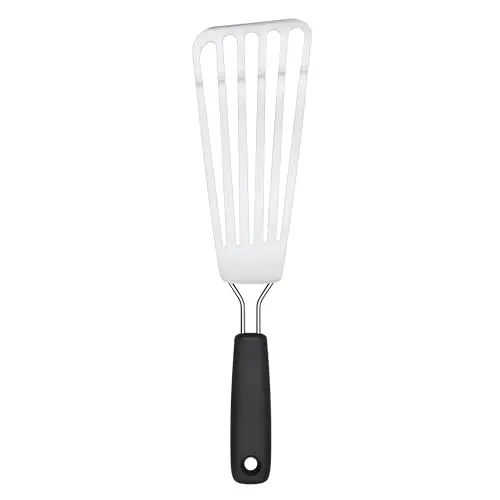 OXO Good Grips fish turner with stainless steel slotted head and comfortable handle
