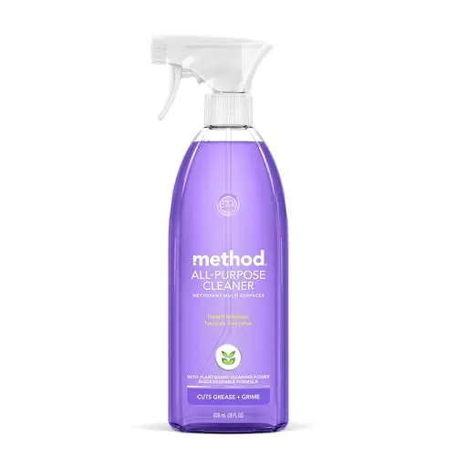 Method All-Purpose Cleaner spray bottle with French lavender scent