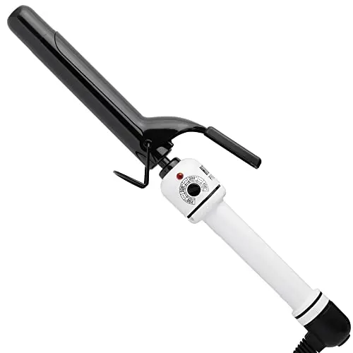 HOT TOOLS Pro Artist Nano Ceramic Curling Iron in black and white