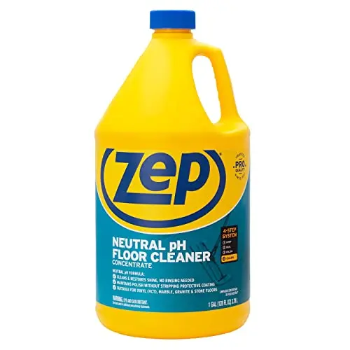 Zep Neutral PH Industrial Floor Cleaner gallon container