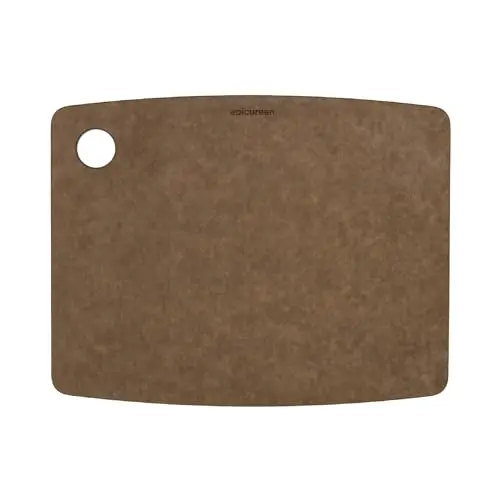 Epicurean paper composite cutting board in nutmeg color