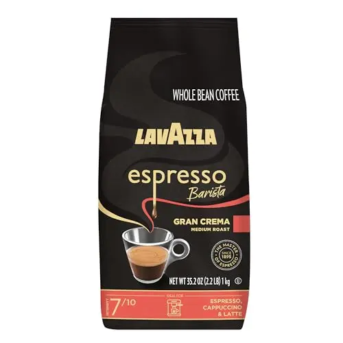 Lavazza Barista Gran Crema whole bean coffee bag