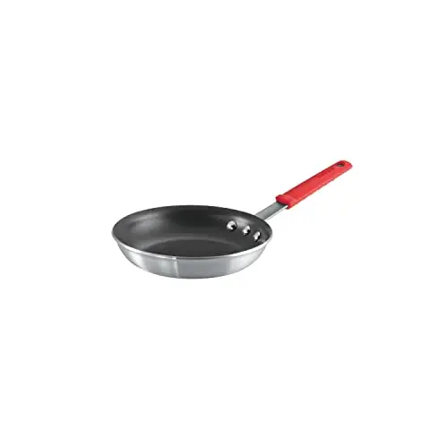 Tramontina professional 8-inch non-stick frying pan with red handle