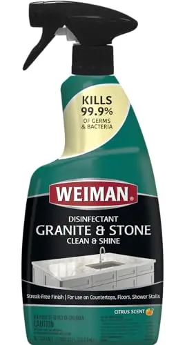 Weiman Granite Cleaner spray bottle for stone surfaces
