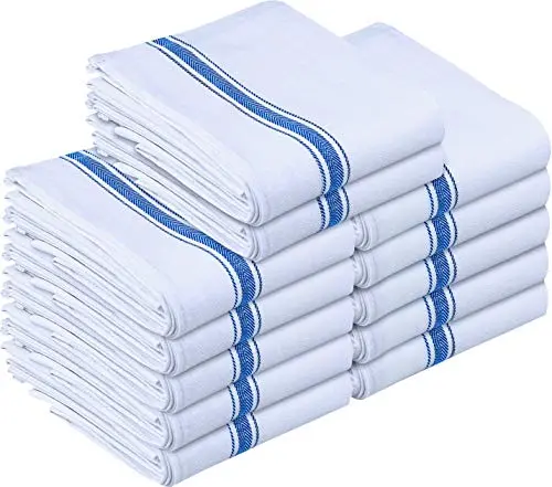 Utopia Towels blue dish towels set