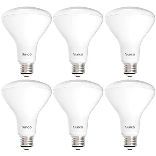 Sunco BR30 LED light bulb for kitchen ceiling lighting
