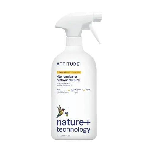 ATTITUDE Kitchen Cleaner Spray with citrus zest scent