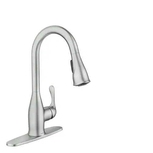 Moen Kaden spot resist stainless steel transitional kitchen faucet