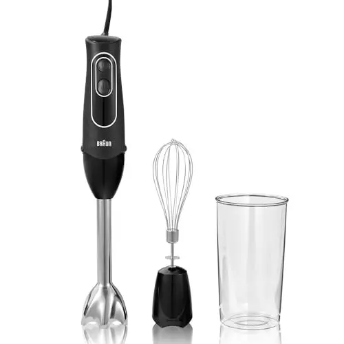 Braun MultiQuick 5 immersion blender in black