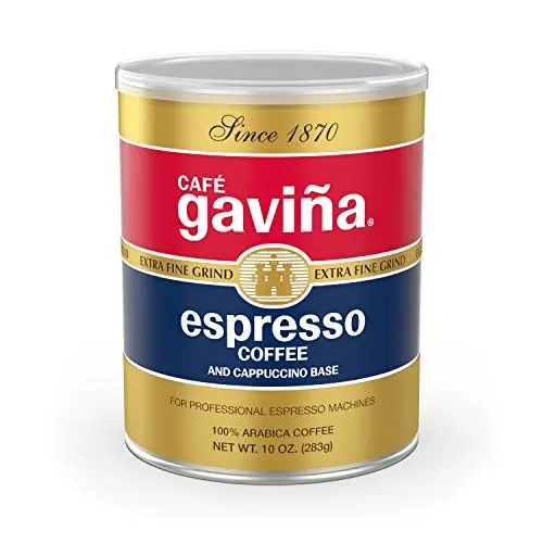 Café Gaviña Espresso Roast Extra Fine Ground Coffee can