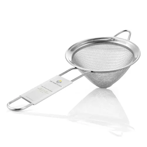 HOMESTIA stainless steel fine mesh strainer for juice and cocktails