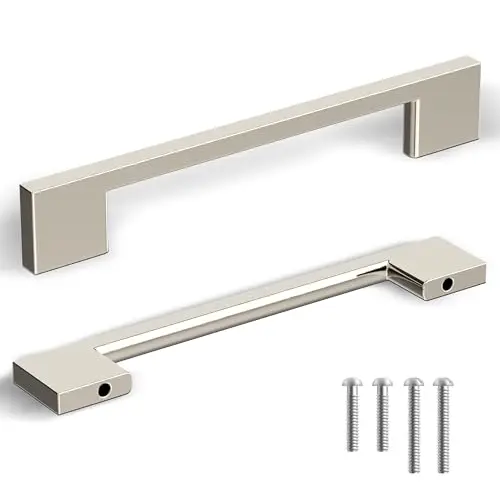 Southern Hills brushed nickel cabinet pulls with elegant finish