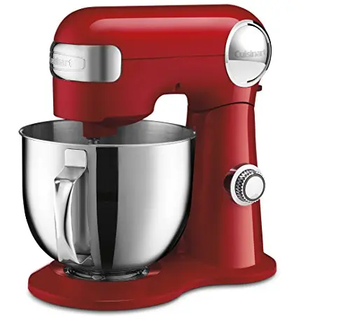 Cuisinart stand mixer in ruby red