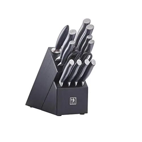 HENCKELS graphite 13-piece self-sharpening knife block set