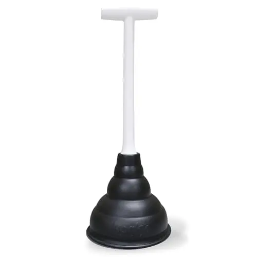 Korky Beehive mini sink and drain plunger with T-handle