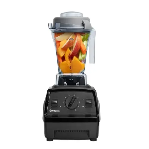 Vitamix Explorian E310 blender with black finish on kitchen counter