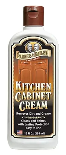 Parker & Bailey kitchen cabinet cream in tub with unscented formula