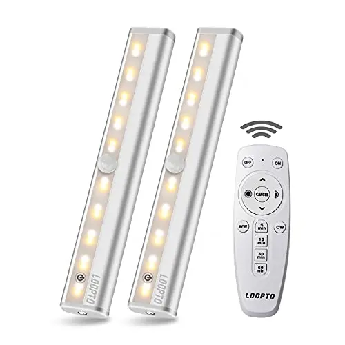 LDOPTO remote controlled battery LED lights