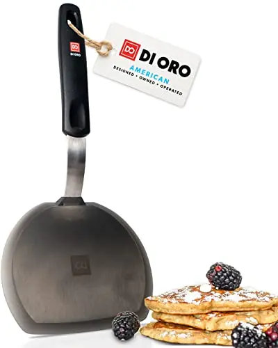DI ORO Designer Series Pancake Silicone Turner spatula