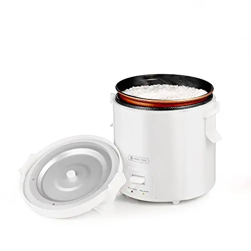 WHITE TIGER white mini rice cooker with modern aesthetic