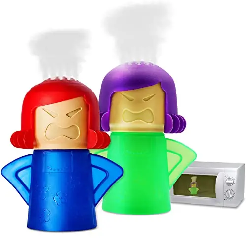 Abnaok Angry Mama microwave steam cleaner 2-pack