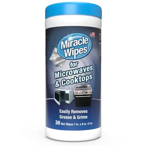 MiracleWipes for microwaves and cooktops