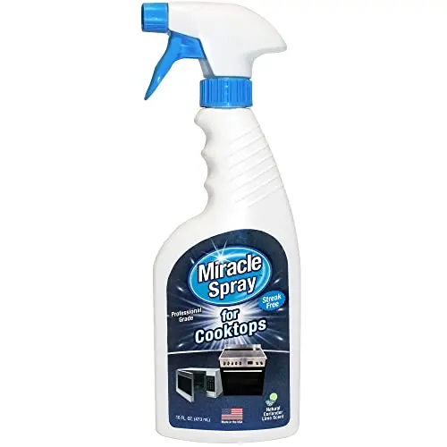 MiracleSpray microwave and cooktop cleaner