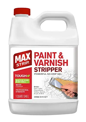 Max Strip paint and varnish remover gel for budget cabinet projects