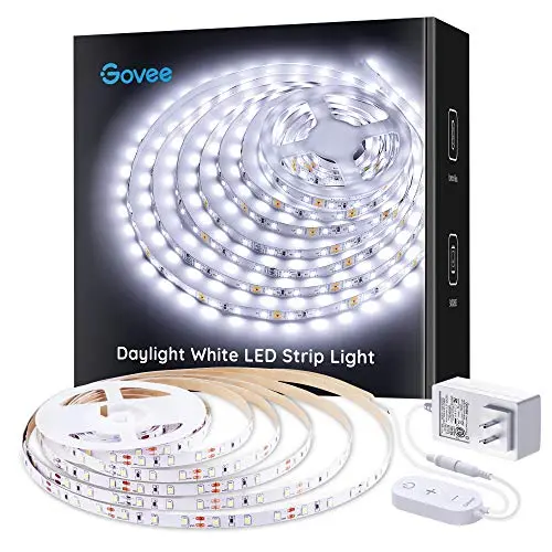 Govee dimmable LED strip lights for under cabinet installation