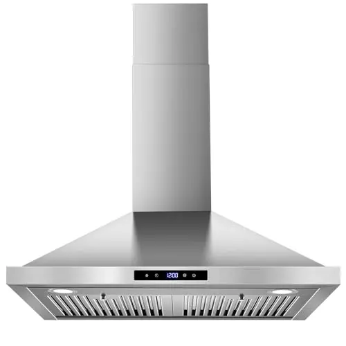Tieasy 30-inch stainless steel wall mount range hood
