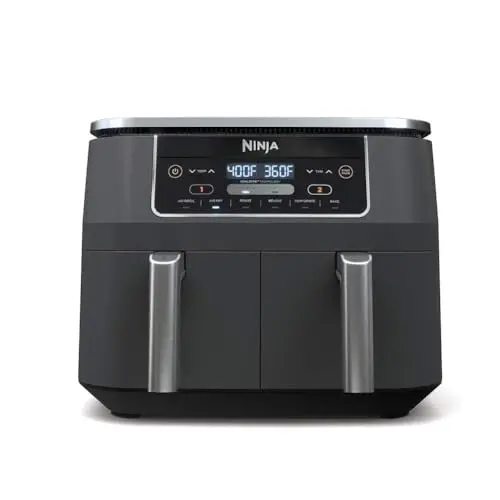 Ninja Foodi DualZone Air Fryer with two independent baskets