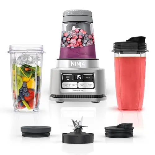 Ninja Foodi Personal Smoothie Maker with smoothie bowl and extraction cups