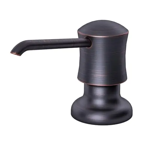 SAMODRA oil rubbed bronze built-in soap dispenser