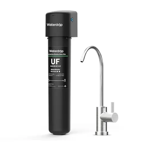 Waterdrop 15UB-UF under sink water filter with dedicated faucet