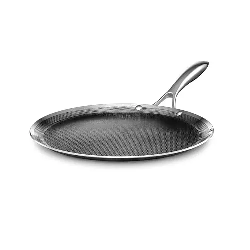 HexClad 12-inch hybrid non-stick griddle pan
