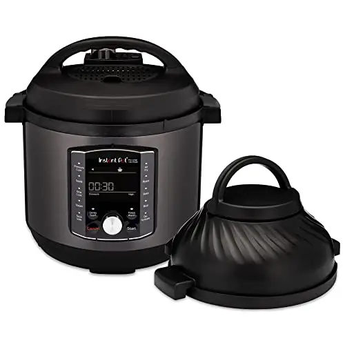 Instant Pot Pro Crisp with air fryer and pressure cooker lids