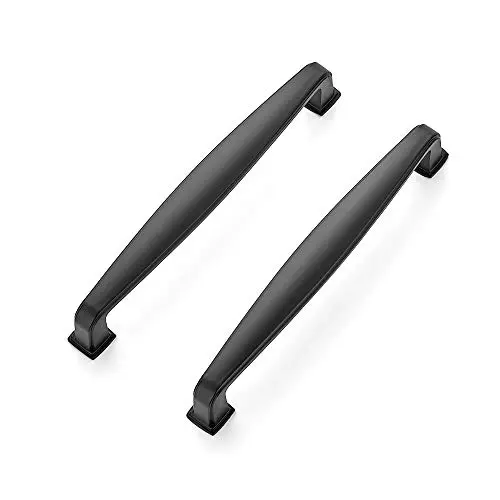 RAVINTE solid metal cabinet handles in matte black