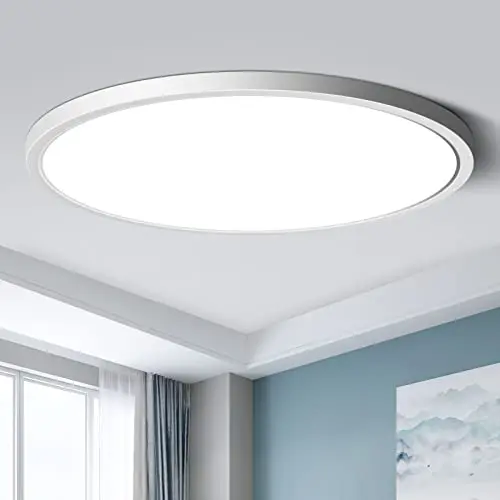 LEDLightsWorld slim LED ceiling light with daylight white illumination