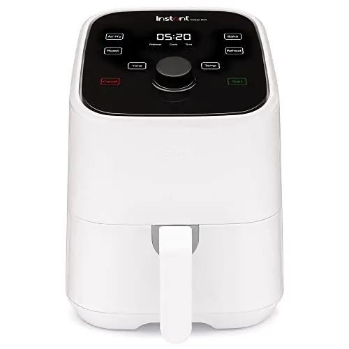 Instant Pot Vortex 2-quart mini air fryer in white with digital display