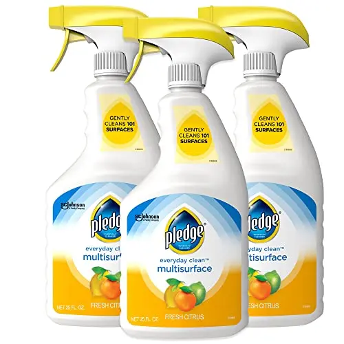Pledge Multisurface Cleaner spray bottle with citrus scent