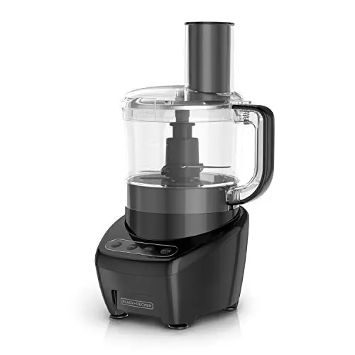 BLACK+DECKER 8-cup food processor with touchpad controls