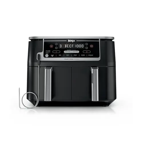 Ninja Foodi DualZone air fryer with two independent baskets