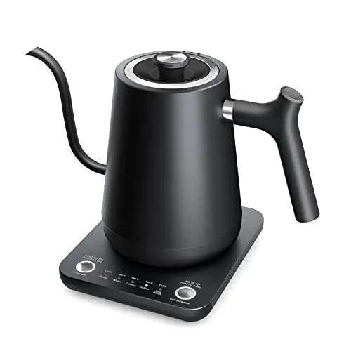 SHEWE gooseneck electric kettle with mute function