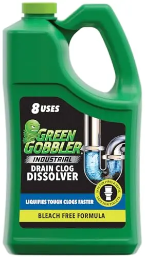 Green Gobbler industrial strength drain cleaner gel