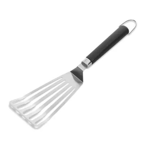 Weber flexible griddle spatula with slotted design
