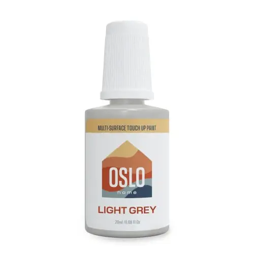 Oslo Home light grey matte touch up paint for kitchen wall repairs