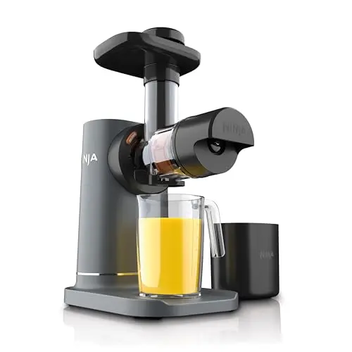 Ninja NeverClog cold press juicer with pulp control