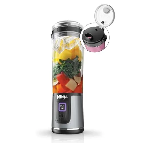 Ninja Blast cordless portable blender with 18oz vessel and USB-C charging