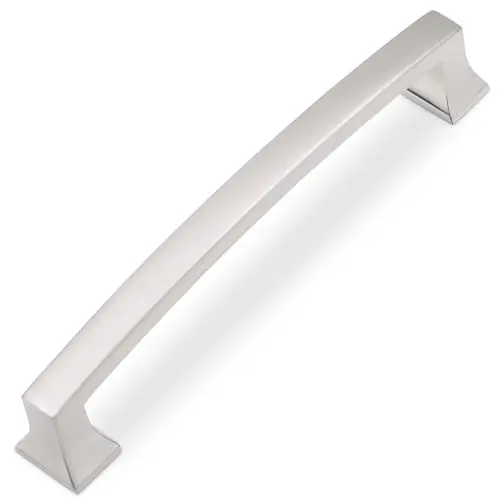 COTYKILEY brushed satin nickel cabinet handles with corrosion-resistant coating